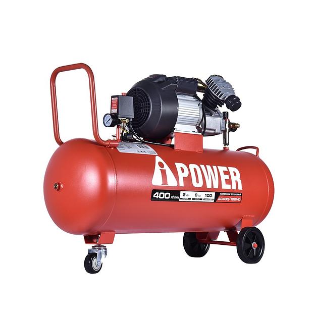 A-ipower Компрессор поршневой масляный AC400/100VD [50106] фото 1