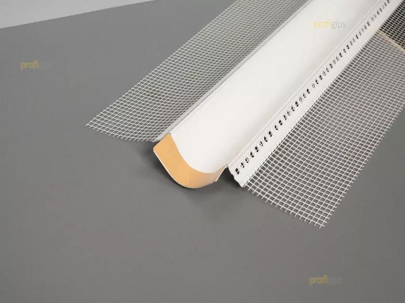 Деформационный профиль оконный ПВХ Е-образный ProfiGips 2,5 м ОПТ фото 4