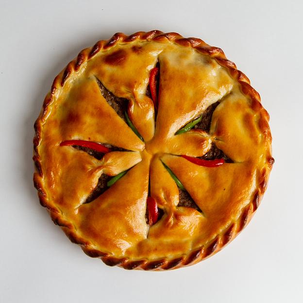 Пирог с мясным фаршем «Фыдджын» ОПТ фото 3