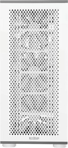 Корпус PcCooler ME200 MESH WH черный без БП ATX 3x120mm 2xUSB3.0 audio bott PSU фото 4