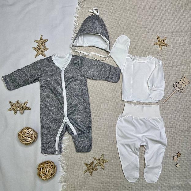 №407 Комплект на выписку «Лунный мишка» ОПТ фото 3