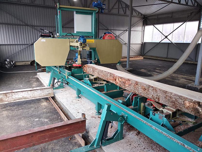 Ленточная пилорама «Авангард-ЛП-80 S.E.N.» cо стандартными направляющими фото 3