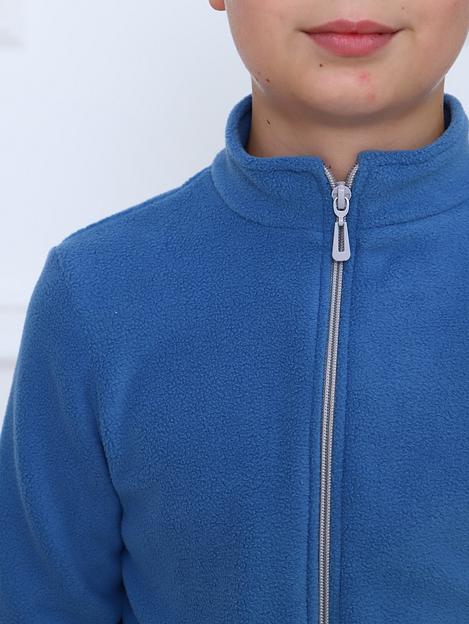 Толстовка «Калейдоскоп» серо-голубая опт фото 2