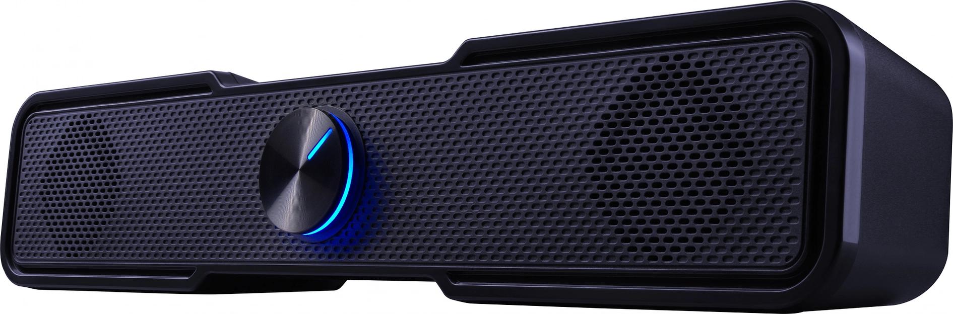 Саундбар Defender Z12 2.0 черный 6Вт фото 3