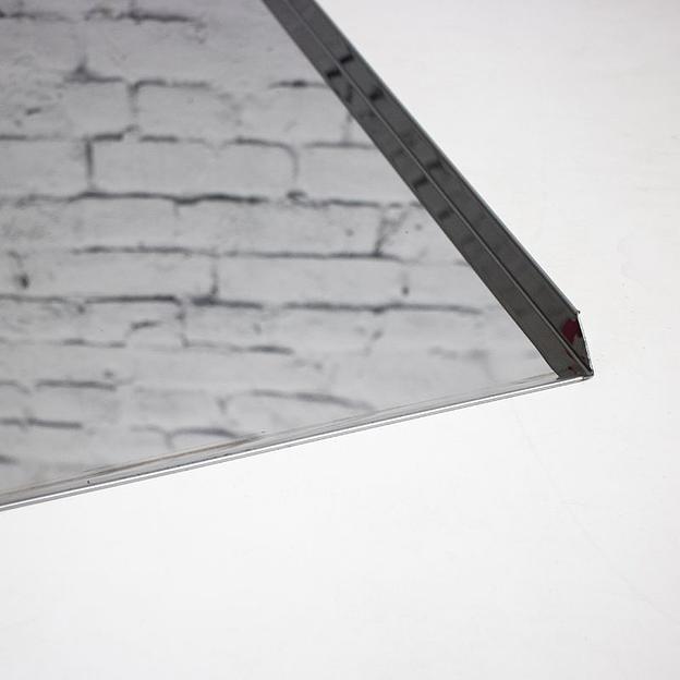 Противень 780х580 мм высота 20 мм толщина 1 мм 2 борта скош. края нержавеющая сталь фото 3