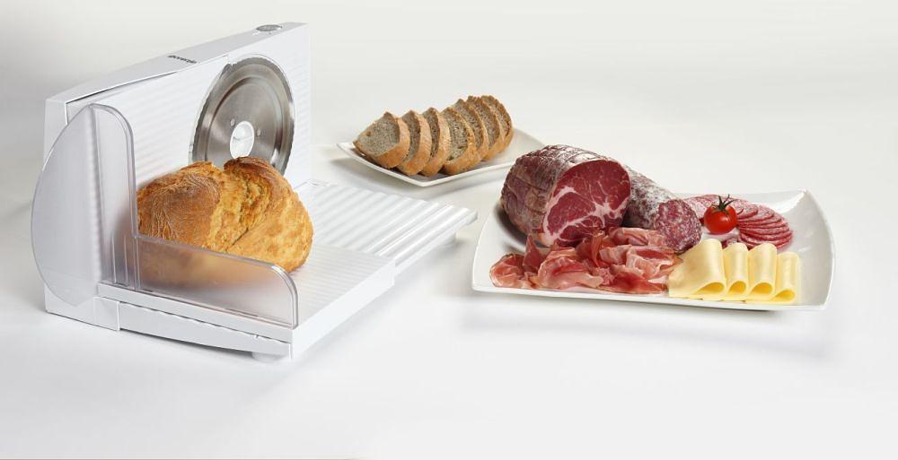 Ломтерезка Gorenje R401W 110Вт (нарезка до 17мм) белый фото 4