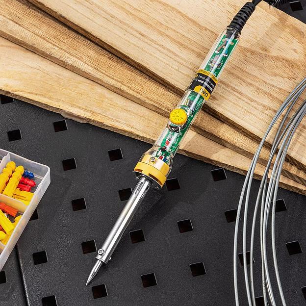 Паяльник Deli DL8820 (60 Вт, диапазон температур 200-450 С с шагом 50 град.) фото 3