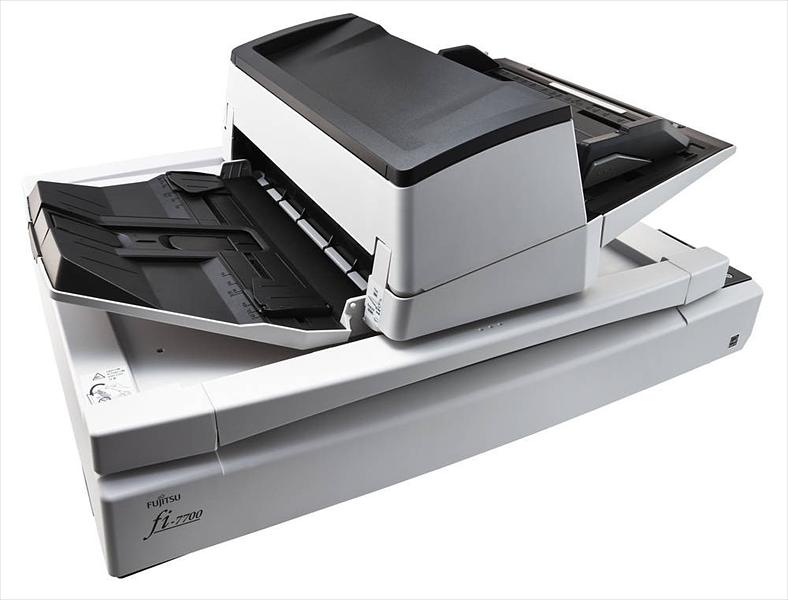 Сканер Fujitsu scanner fi-7700 (Профессиональный сканер для небольших объемов документов, 80 стр/мин, 160 изобр/мин, А3, двустороннее устройство АПД и планшетный блок, USB 3.1, светодиодная подсветка) (PA03740-B001) фото 1