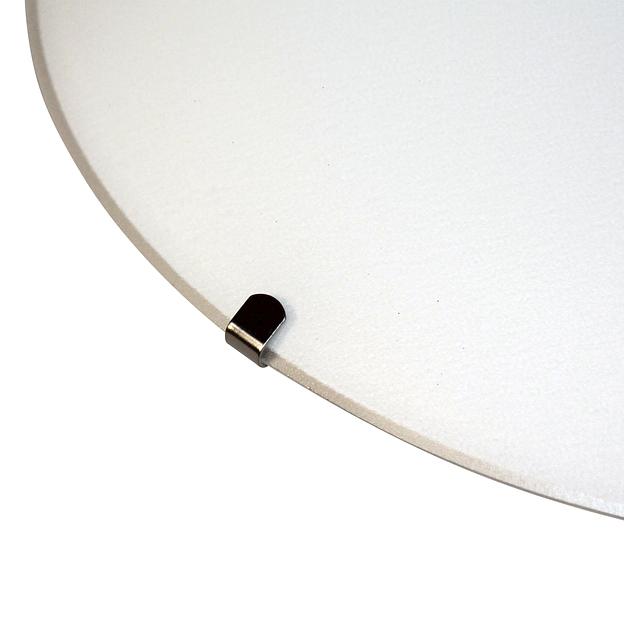 Светильник НПБ-01-2х60-139 М16 Мелани 300 матовый белый /клипсы штамп металлик/эко индивидуальная упаковка фото 4