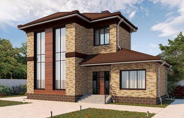 Декоративное покрытие АМК кирпич №100 микс песочный ОПТ фото 5