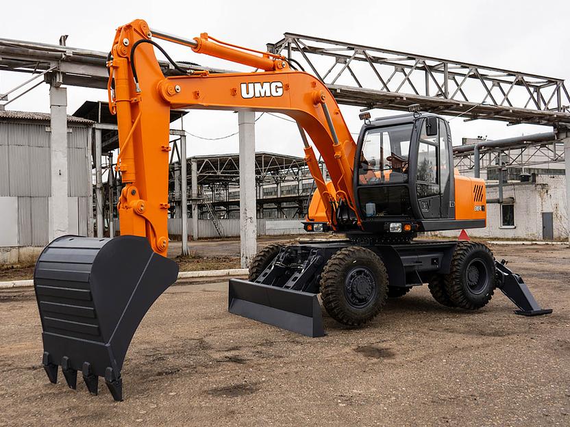 Колесный экскаватор E185W фото 2