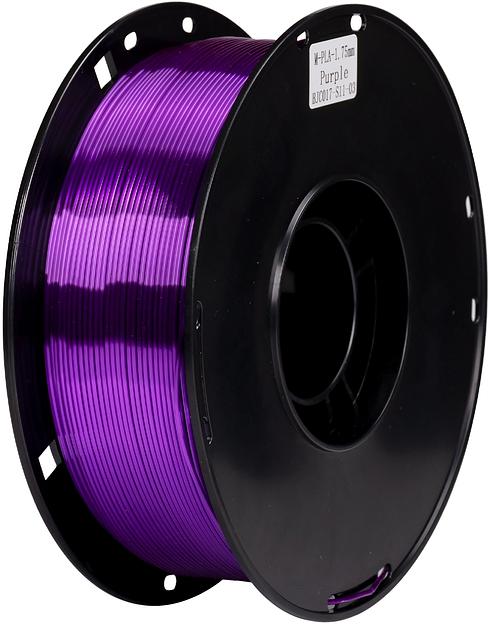 Пластик для принтера 3D Cactus CS-3D-PLA-1KG-S-PURP PLA SILK d1.75мм 1кг L326м 1цв. фото 1