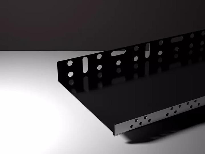 Цокольный опорный профиль алюминиевый 150 мм с перфорацией и капельником, толщина 0,8 мм ProfiGips 2,5 м ОПТ фото 1