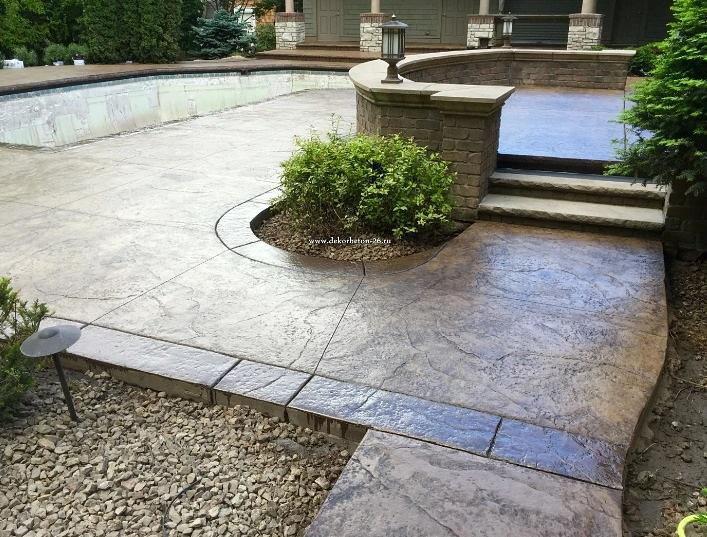 Форма для печатного бетона «Старый гранит мини» фото 2