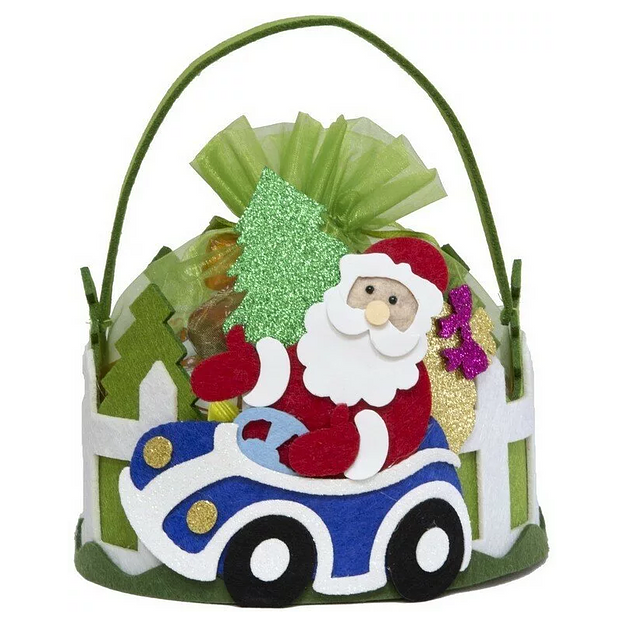 Упаковка Дед Мороз в автомобиле 700 гр фото 1