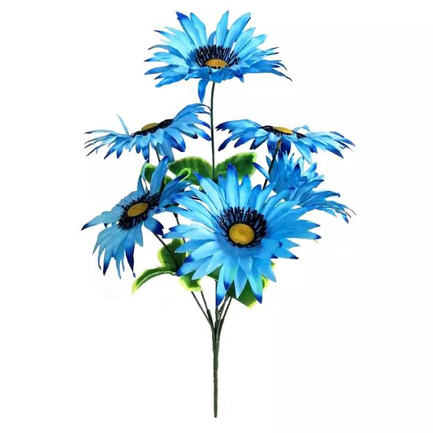 Букет ромашек 6 голов 38см 331-041 фото 3