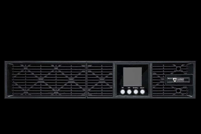 Источник бесперебойного питания/ ИБП Сайбер Электро РСК-ПИЛОТ-3000Р-М Линейно-интерактивный 3000ВА/2700Вт. USB/RS-232/EPO/SNMP slot (8 IEC С13, IEC C19 x 1) (12В /7.5Ач. х 6 ) 2U (Изготовлено в РФ) фото 2