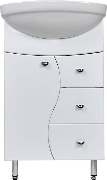 Тумба Карина 50 DORATIZ 9911.036, белая, под умывальник Акватон фото 2