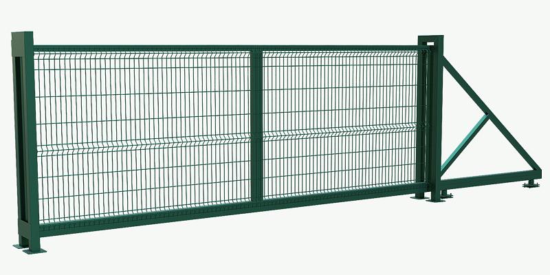 Ворота откатные фото 1