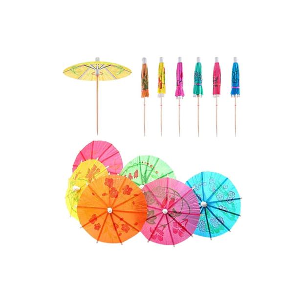 Зонтик 10 см. 100 шт/уп /1/100/ фото 1