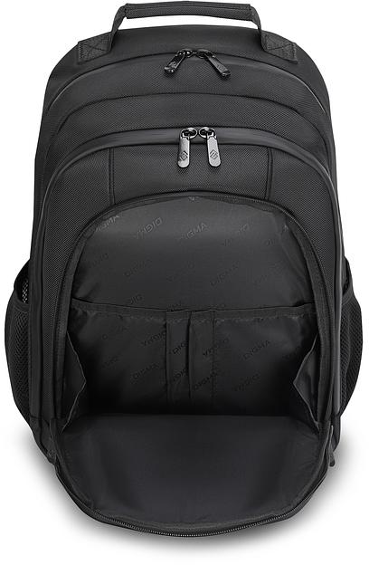 Рюкзак для ноутбука 15.6" Digma Stash S2 черный полиэстер (DGBP15S2BK) фото 4