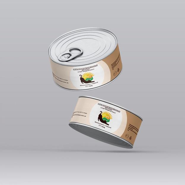 Корм консервированный для кошек (100 г) фото 1