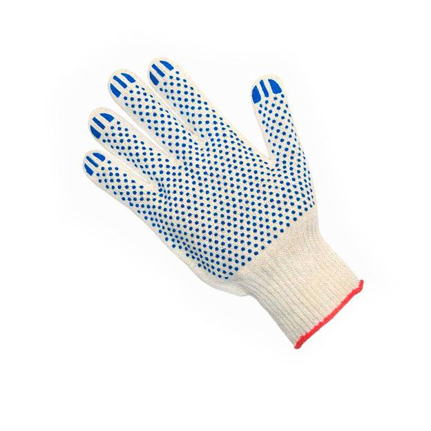 Перчатки рабочие х/б 4 нити белые - 10 пара фото 1