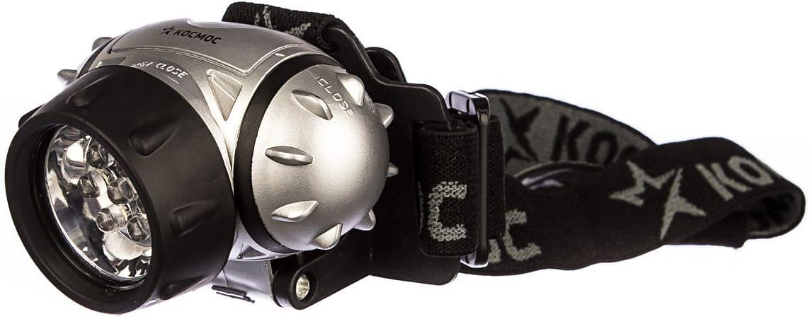 Фонарь налобный Космос H7LED черный/серебристый лам.:светодиод. AAAx3 (KOC-H7-LED) фото 2