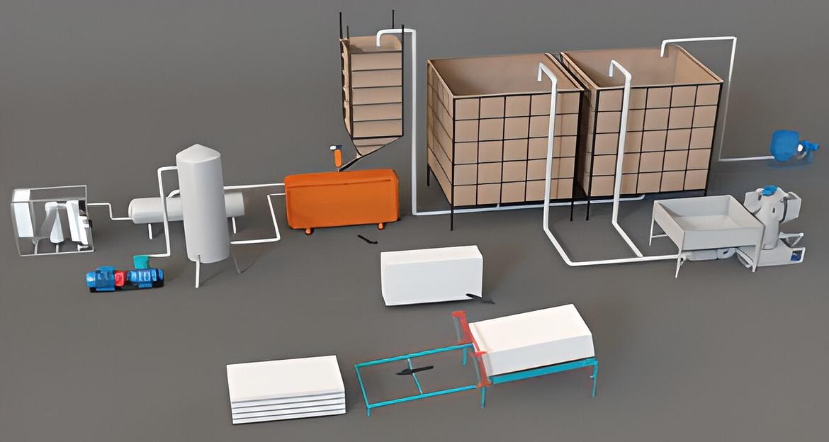 Оборудование для производства пенопласта фото 3