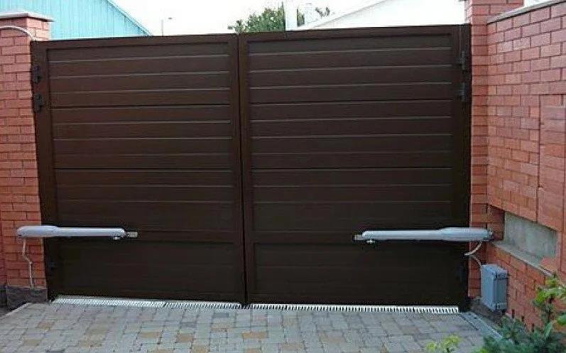 Изготовление автоматических ворот фото 3