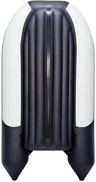 Лодка Ривьера Компакт 2900 НДНД, 2900*1500*420 мм., цвет: серый-черный фото 4