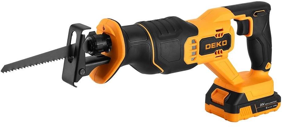 Сабельная пила Deko DKRS20 20Вт аккум. 2800ход/мин (085-1127) фото 1