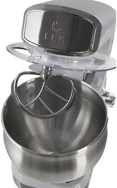 Миксер планетарный Lex LXMX 4133 1000Вт белый фото 6
