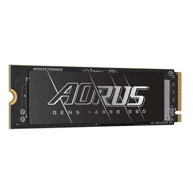 Твердотельный накопитель SSD Gigabyte 2TB M.2 2280 AORUS Gen5 14000 AG514K2TB PCI-Express 5.0x4, NVMe 2.0, 3D TLC NAND, 1400TBW фото 2