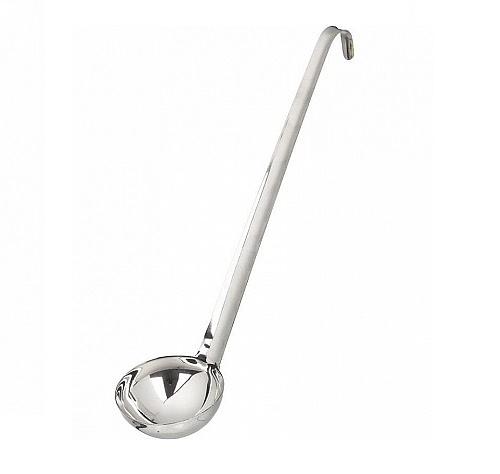 Половник 0,07 л. L ручки 27,5 см. d=6 см. цельнотянут. нерж. MGsteel /1/120/ фото 1