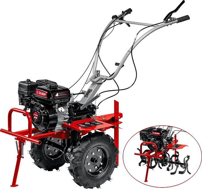 Мотоблок Зубр МТШ-500 бензиновый 5.15кВт 7л.с. фото 1