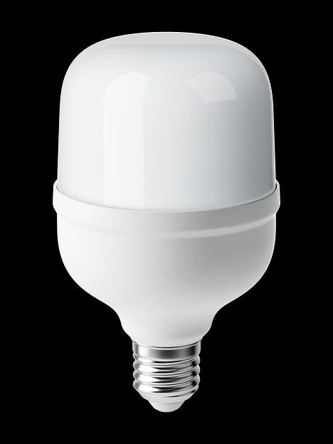 Лампа светодиодная LED 30Вт 220В Е27 D80х135 4500К белый 2650 лм фото 2