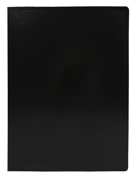 Папка метал.зажим Buro -ECB04CBLACK A4 пластик 0.5мм черный фото 1