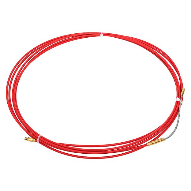 Протяжка кабельная стеклопруток 3.5 мм со смен. наконеч., 5 м фото 1