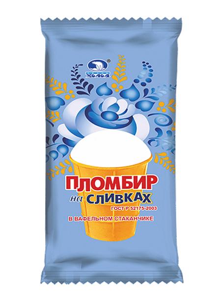 Пломбир на сливках вафельный стаканчик ОПТ фото 1