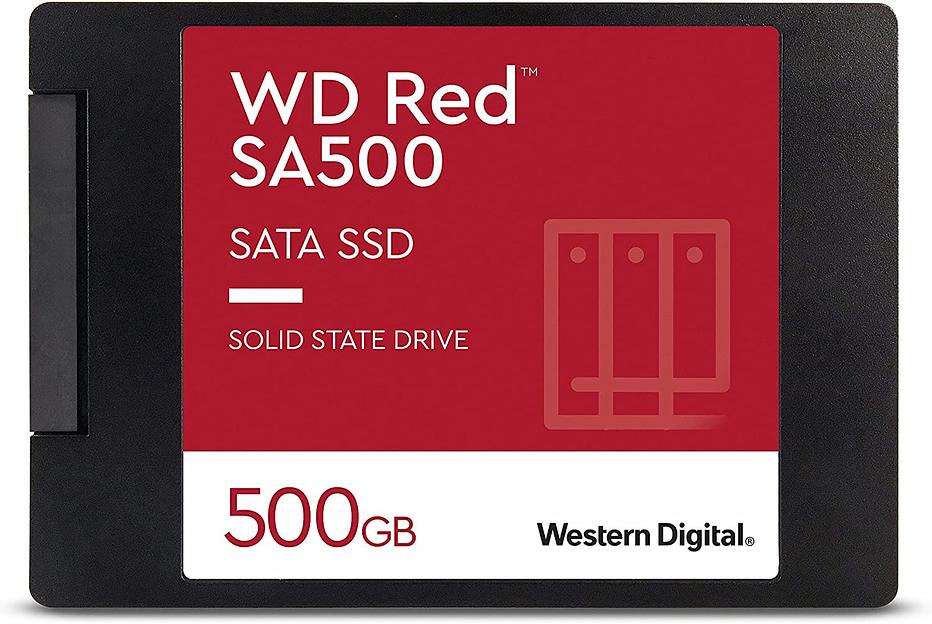 Накопитель SSD WD SATA III 500Gb WDS500G1R0A Red SA500 2.5" фото 4
