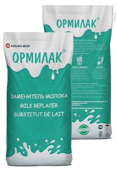 Заменитель цельного молока для выпойки телят с 14-го дня жизни «Ормилак ЭЛИТ» фото 1