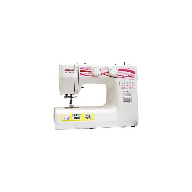 Швейная машина Janome Sew Line 500s, белый фото 1