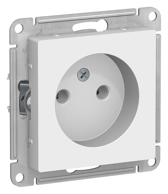 ATLASDESIGN РОЗЕТКА без заземления без шторок, 16А, механизм, ЛОТОС фото 2