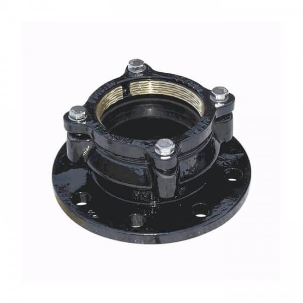 Муфта чугун соединительная для ПЭ труб Ду 100 (Дн 110-110) Ру16 L=95мм ПФРК-Е фото 1