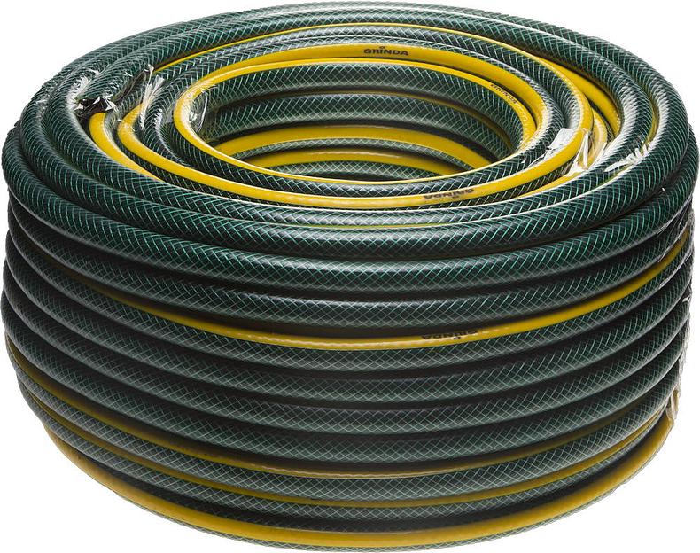 GRINDA STANDARD, 1/2″, 50 м, 20 атм, трёхслойный, армированный, поливочный шланг (429000-1/2-50) фото 1