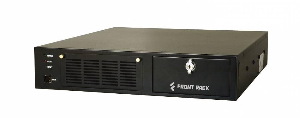 Промышленный компьютер FRONT Rack 521.302 на базе процессора Intel Core i5-6500TE (2.30 ГГц), 4 Гб DDR4, 1 x 1000 Гб HDD, DVD-RW, DVI-D/VGA/DP/HDMI, 2x GbE LAN, 1x COM, 6x USB, 6x SATA, 1x PCI, 1x PCIe x16, 2x PCIe x 4, БП 300 Вт, высота корпуса 2U, ра фото 1