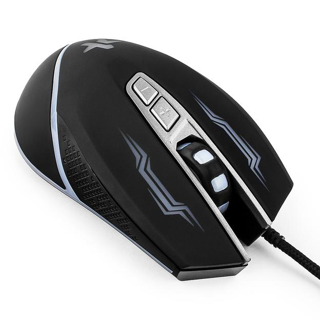 Гарнизон Мышь игровая GM-730G, "Астерион", код "Survarium", USB, чип Х3, черн., софт тач, 2400 DPI фото 3