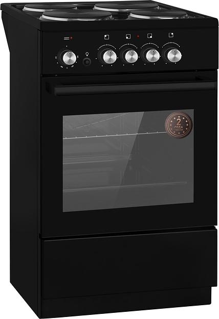 Плита Электрическая Weissgauff WES E2V00 BS черный эмаль (без крышки) фото 2