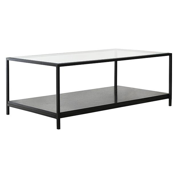 Столик журнальный Mayen, 100х50 см, черный фото 3